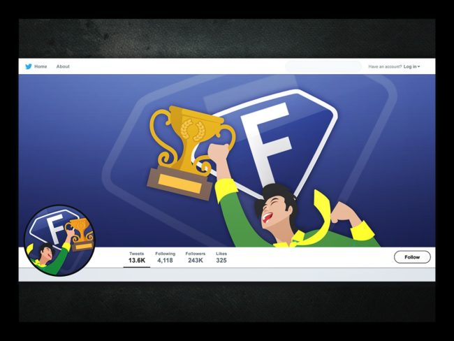 Dan Cox Twitter Branding