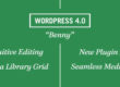 Wordpress 4.0 Benny - Overview