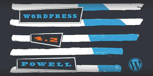 Wordpress 4.2 Powell - Overview