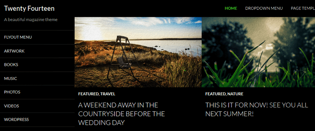 New Twenty Fourteen Theme New Twenty Fourteen Theme